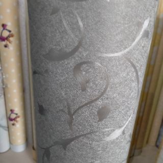 Giấy decal dán tường màu ghi