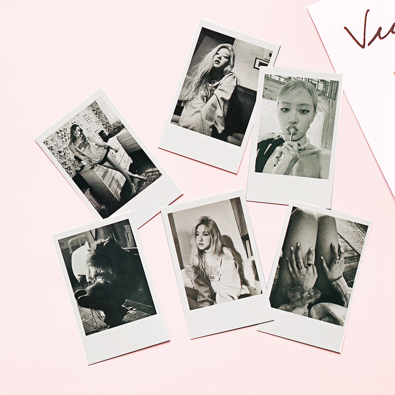 Album Ảnh Nhóm Nhạc Blackpink Rose 1st