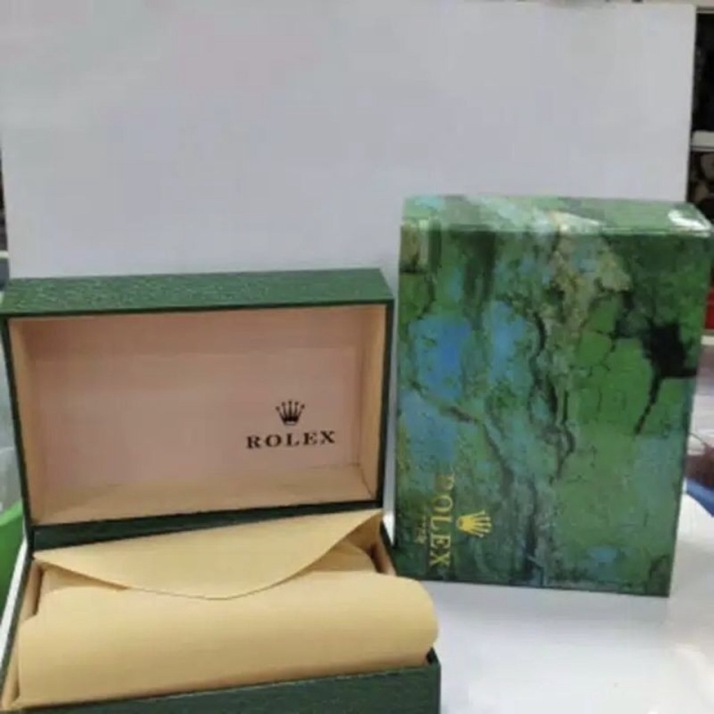 hộp đồng hồ rolex bọc da full túi da thẻ
