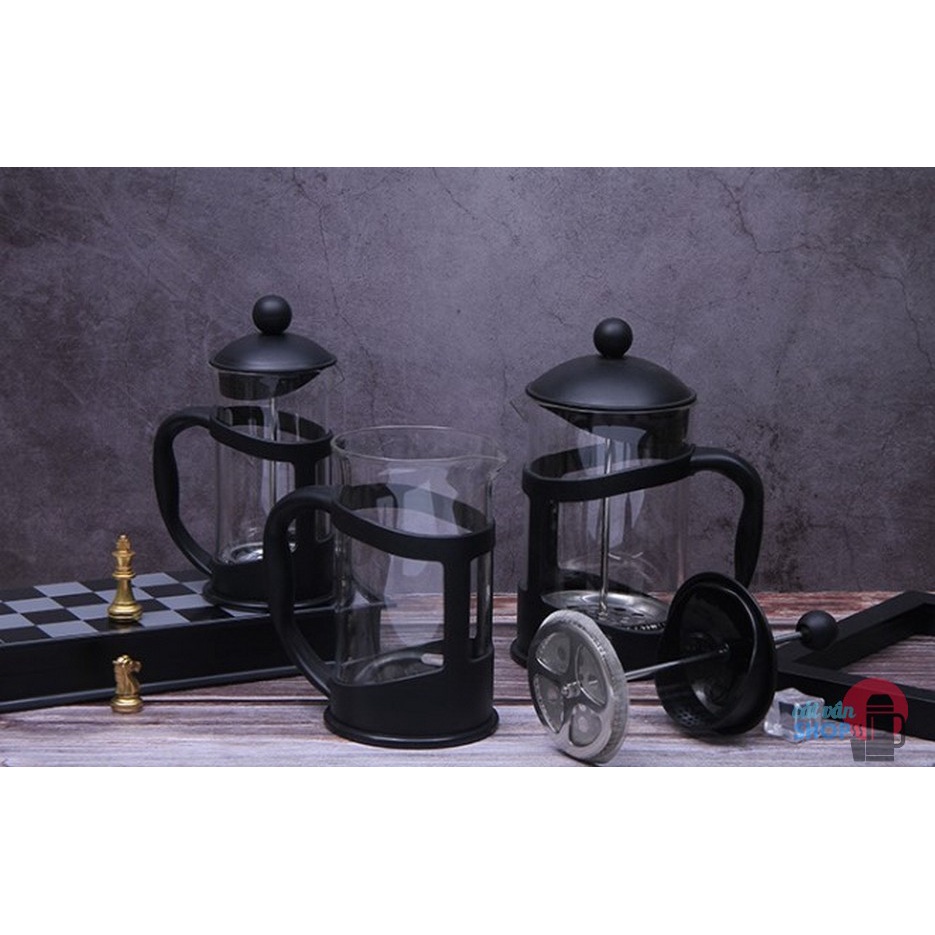 [Có Video]Bình pha cà phê Pháp Lock&amp;Lock French Press bình pha trà dung tích 800ml LLG018