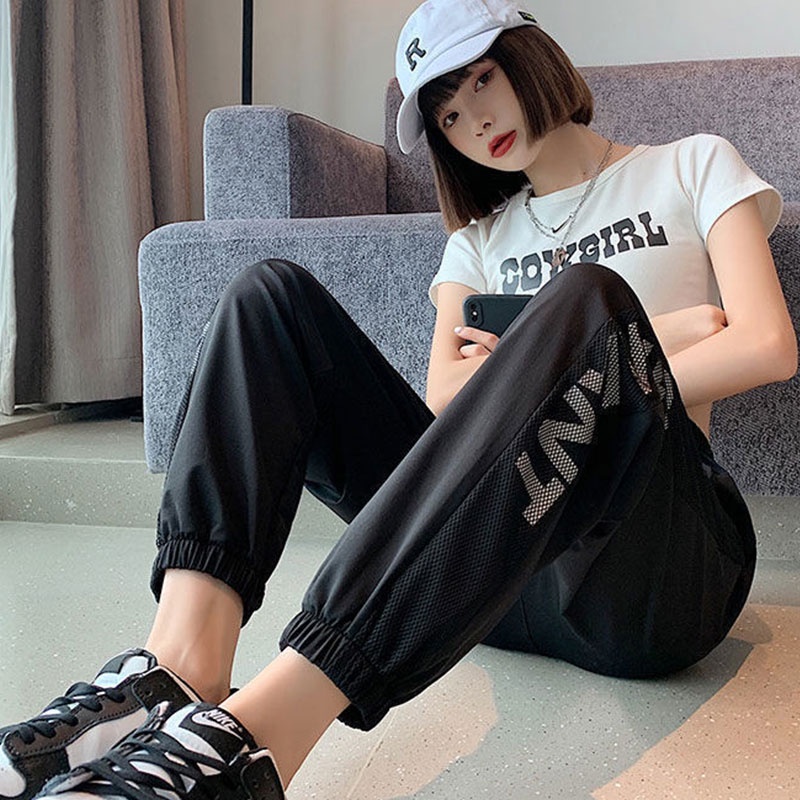 Quần dài dáng suông YEYA chống muỗi mau khô thời trang cho nữ