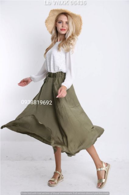 Chân váy xòe midi | BigBuy360 - bigbuy360.vn