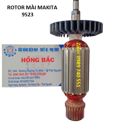 Rotor máy mài góc MKT 9523 - dây đồng