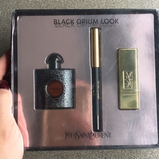 Tách Set YSL có : nước hoa, chì kẻ mắt, son môi - France