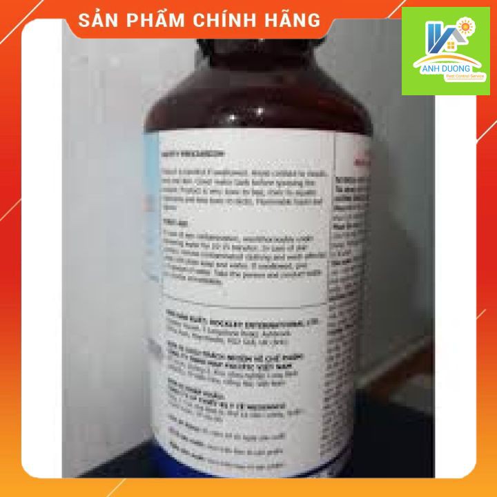 Thuốc Muỗi Map-Permethrin 50EC chai 1L - Hàng nhập Anh Quốc