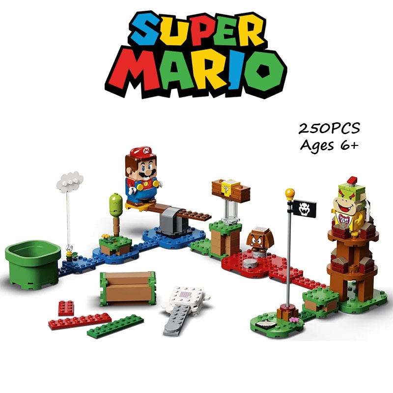 Bộ Đồ Chơi Lắp Ráp Lego Hình Super Mario Cho Trẻ Em