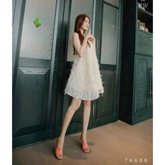 Đầm yếm long vũ siêu hot hàng cao cấp (B.C)