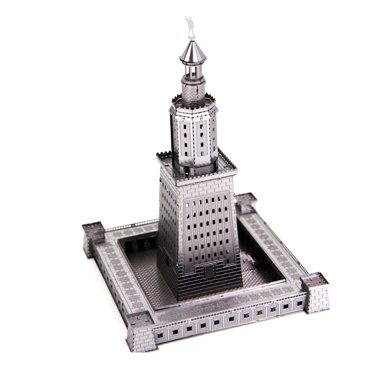 Mô Hình Lắp Ghép kim Loại 3D Hải Đăng Alexandria