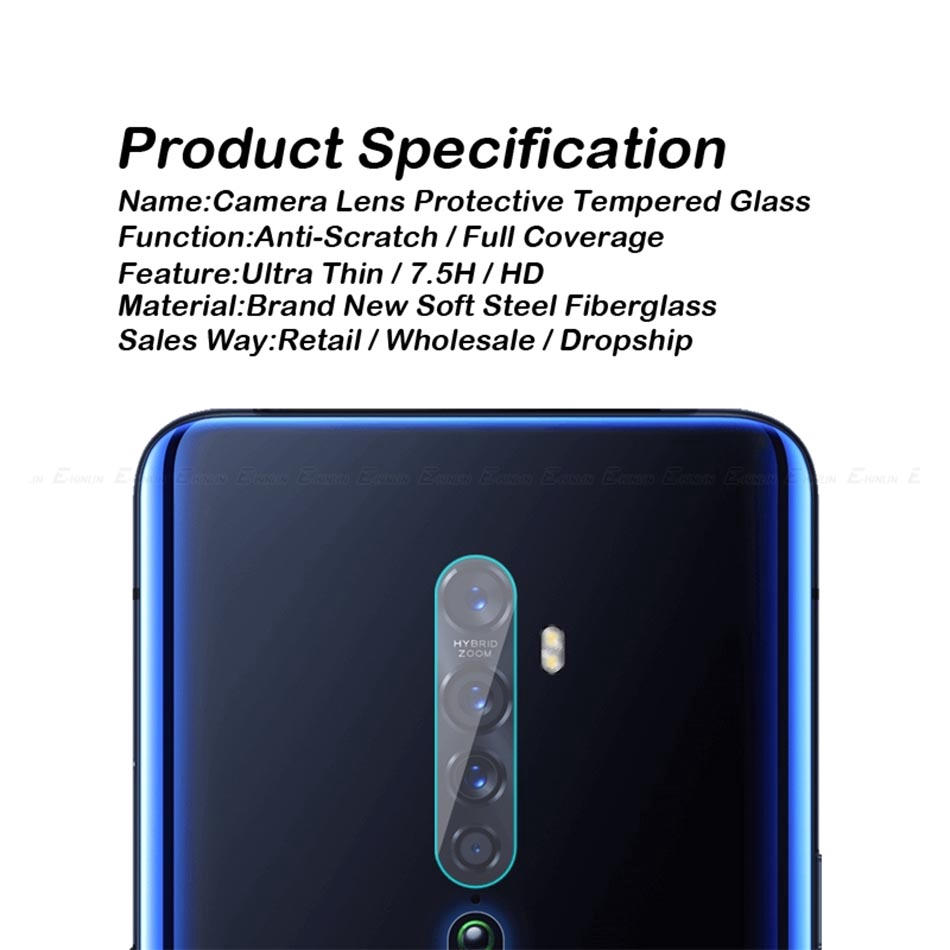 OPPO A15 A12 A93 A52 A92 Reno 5 5G Find X2 Pro A53 2020 A5 A9 2020 A91 A31 Reno 3 Pro 2F Phone Camera Glass Lens Protective Film Full Cover Lens Screen Protector