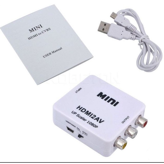 Bộ chuyển HDMI ra AV chống nhiễu hình ảnh siêu nét bảo hành 3 tháng BUNOC's