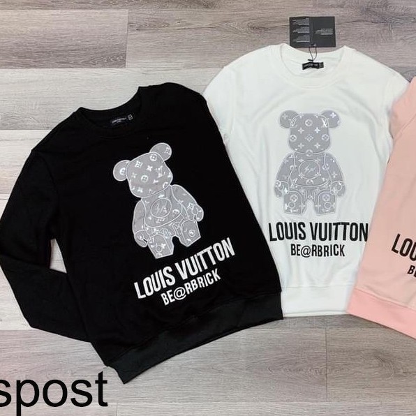 Áo Sweater nỉ thu đông nam nữ unisex Lv louisvuittons