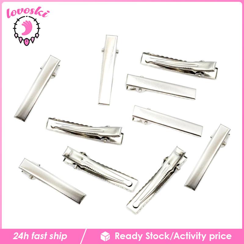 Set 10 Kẹp Tóc Cá Sấu 3.2cm Thời Trang Cho Nữ