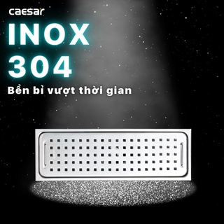 Thoát Sàn - Inox CAESAR ST1030B Ø60 (dài 300mm)