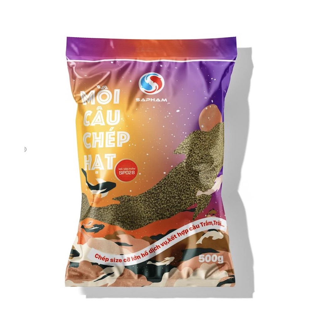 Mồi câu cá Chép Hạt Sa Phạm - mồi câu cá chép cực nhạy