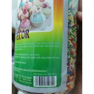 Cốm màu PREMIER WIN Colour Mix Vermicelli 500g