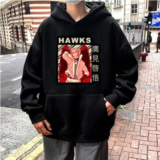 Hawks My Hero Giới Học Thuật Anime In Có Mũ Trùm Đầu Áo Dạo Phố Áo Chui Đầu Dài Tay Nam Áo Khoác Hoddie