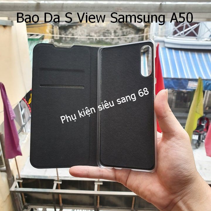 Samsung A50| Bao Da S View Samsung A50/ A50s - Hàng chuẩn