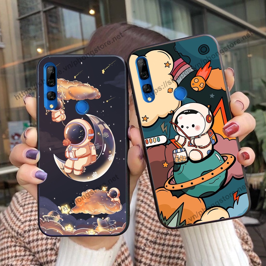 Ốp lưng Huawei Y9 2019 / Y9 Prime 2019 vũ trụ phi hành gia cực hot siêu cute-rẻ-bền