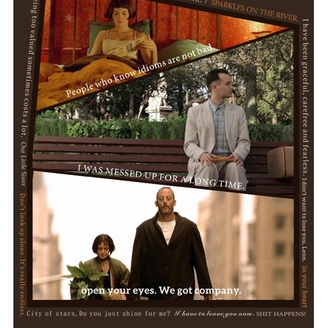 Hộp 60 sticker gồm những câu nói Tiếng Anh nổi tiếng trong phim