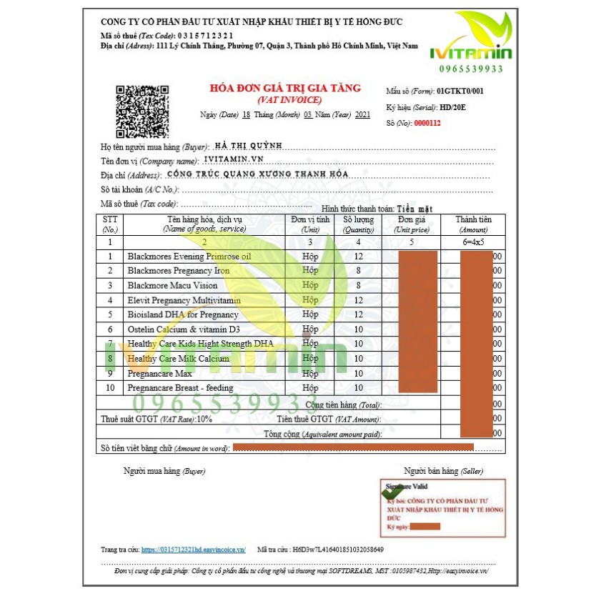 [CHÍNH HÃNG] Tinh dầu hoa anh thảo Blackmores 190 viên của ÚC - mã 0203 | Thế Giới Skin Care