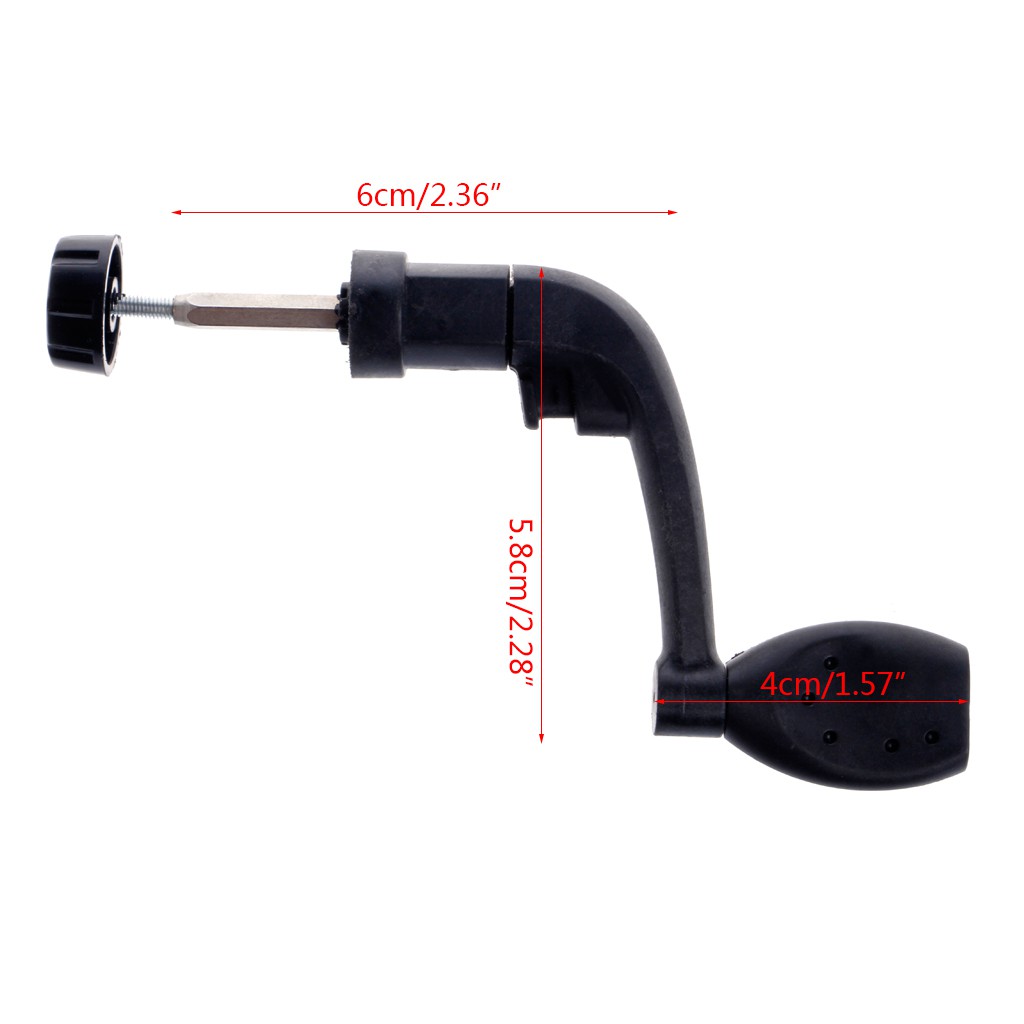 Tay quay cho máy câu cá bằng nhựa và kim loại chất lượng cao