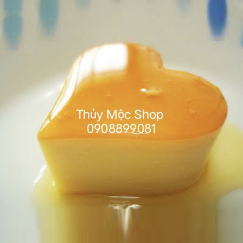 Khuôn Bánh Flan Hình Trái Tim
