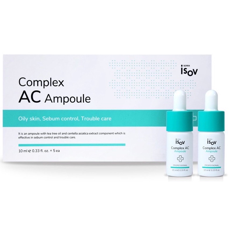 SERUM MỤN, DỊ ỨNG DA, GIẢM THÂM MỤN COMPLEX AC AMPOULE