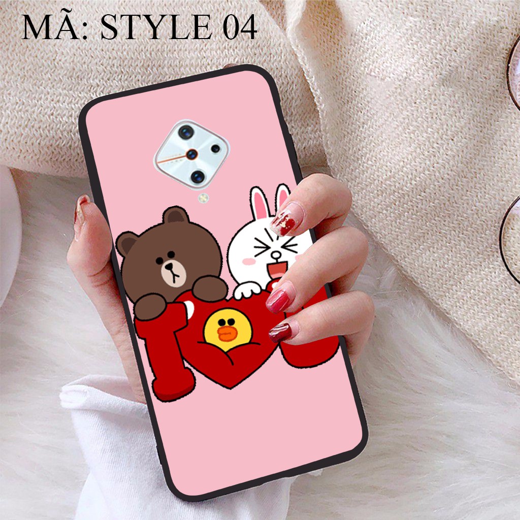 Ốp lưng Vivo S1 Pro viền dẻo TPU BST Phong cách