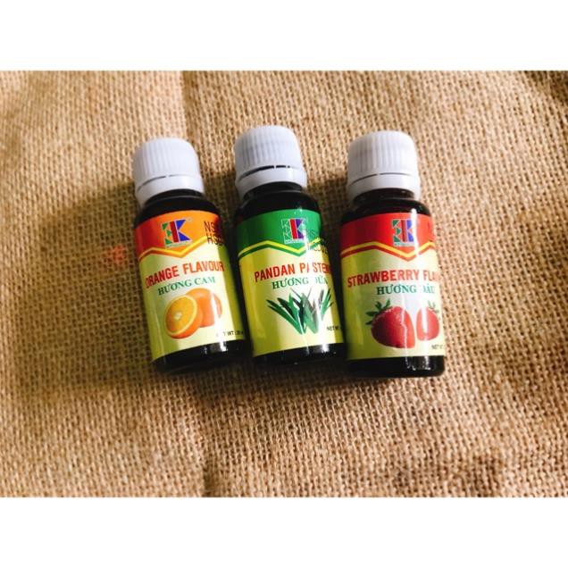 Tinh dầu lá dứa dâu cam khoai môn