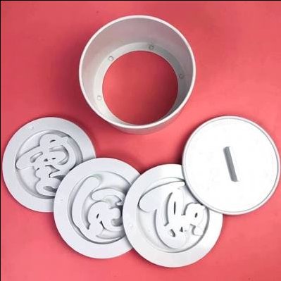 Khuôn xôi tròn Phúc Lộc Thọ 12cm  ⚡ CAO CẤP ⚡ khuôn làm xôi thiết kế nhỏ gon dễ vệ sinh lau chùi