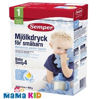 Sữa bột Semper 4 Thụy Điển hộp 800g