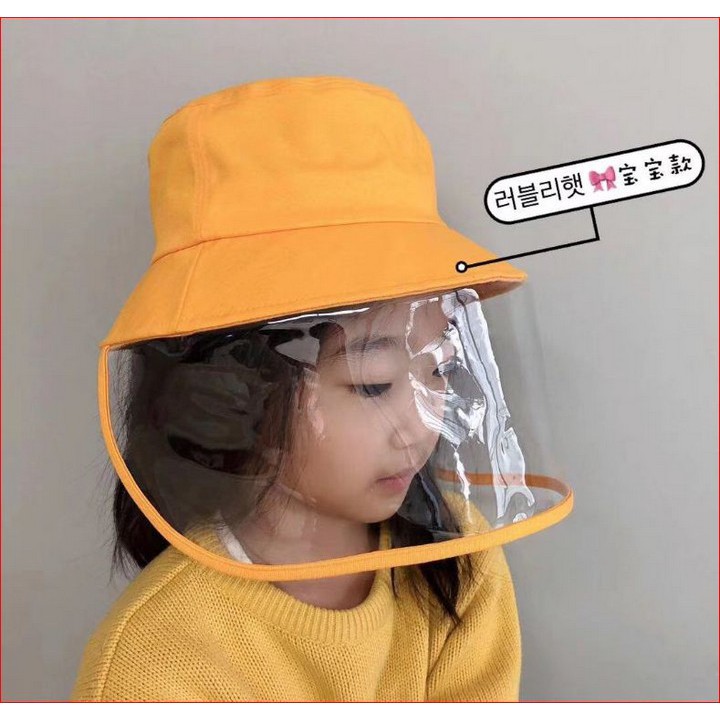 [ Hàng chuẩn ] Mũ chống dịch cho bé từ 0 đến 13 tuổi. An toàn khi ra đường