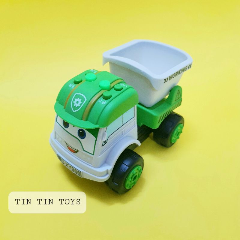 [CHẠY TRỚN-ĐÈN-NHẠC] Đồ chơi xe poli 20cm