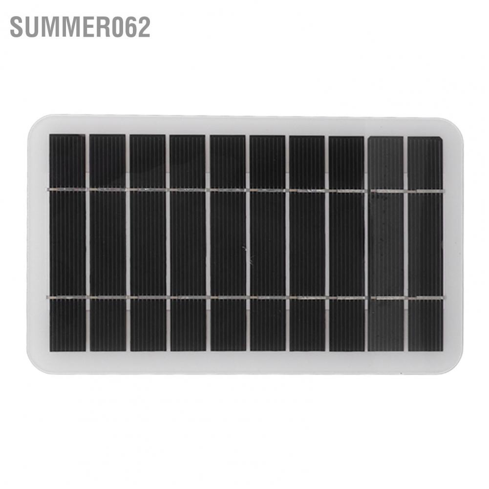 [Hàng Sẵn] Bộ sạc tấm pin mặt trời 5V2W cho chuyến đi cắm trại【Summer062】