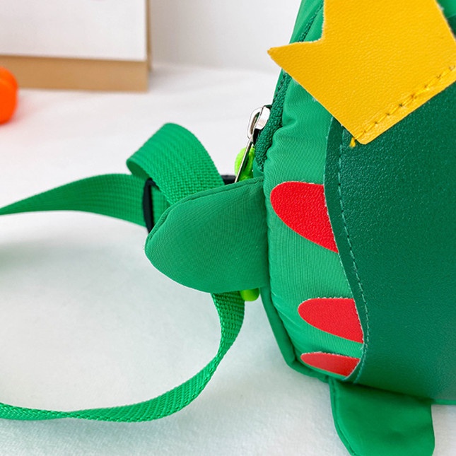 Túi Đeo Chéo Ngực Hình Khủng Long Dễ Thương Cho Bé