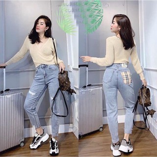QUẦN JEANS BOY TÚI KẺ