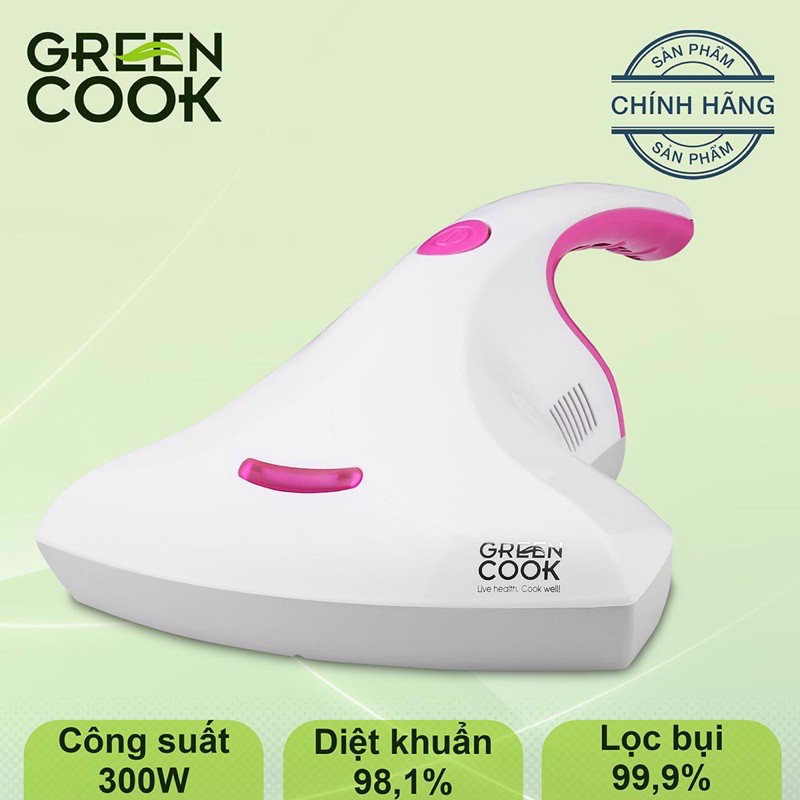 máy hút bụi green cook