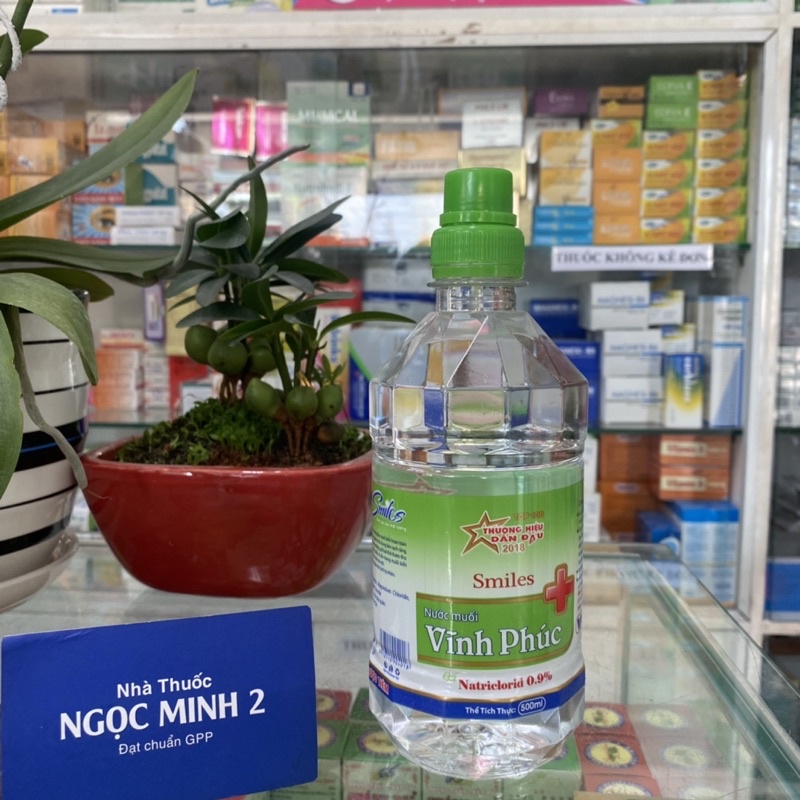 ✅ [Chính Hãng] Nước muối Vĩnh Phúc 1000ml Chai lớn Hàng chính hãng