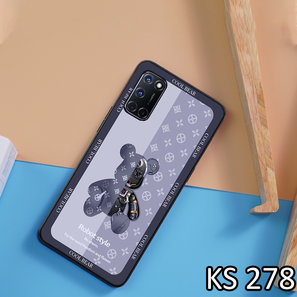 Ốp lưng Oppo A54 (4G/5G) - Oppo A55 (4G/5G) - Oppo A74 (4G/5G) - Oppo A76 in hình RobotBear hot nhất 2022