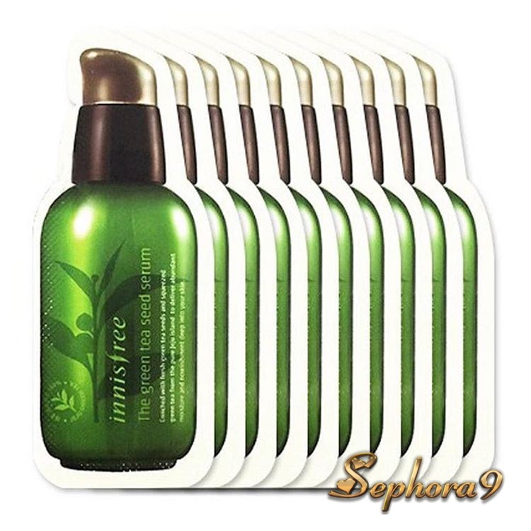 Gói Sample tinh chất \ tinh dầu dưỡng trà xanh Innisfree Green Tea Seed Serum \ Oil