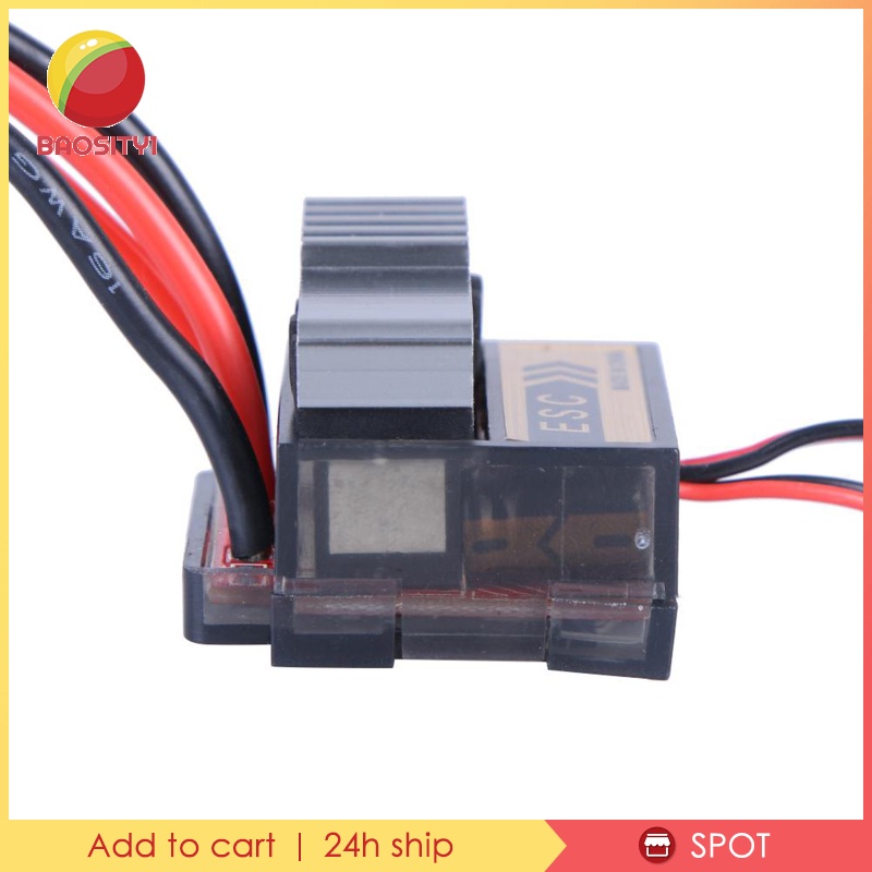 Bộ Điều Khiển Tốc Độ Động Cơ Chổi Than 320A ESC Cho Xe Hơi / Tàu Thuyền Điều Khiển Từ Xa 1 / 8 1 / 1