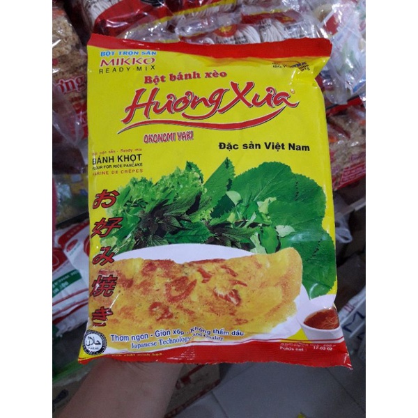 Bột bánh xèo Hương Xưa gói 500gr thơm ngon chuẩn vị