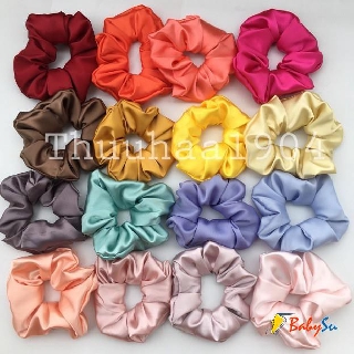 Cột tóc - Dây buộc tóc Scunchies- cột tóc vải
