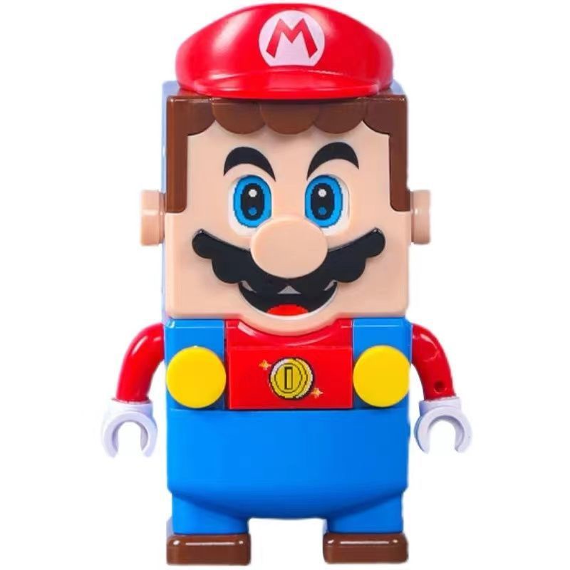Bộ Lắp Ghép  Nhân Vật Mario Luigi