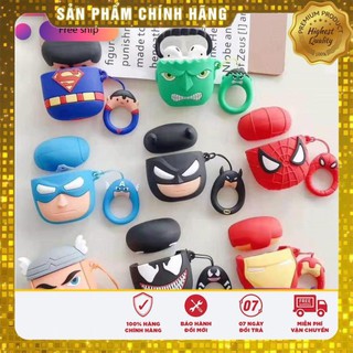 🔥 Case Ap 1/2 & Pro 🔥 Freeship 🔥 VỎ BỌC MODEL AVENGERS Cho Tai Nghe Không Dây (Bluetooth)
