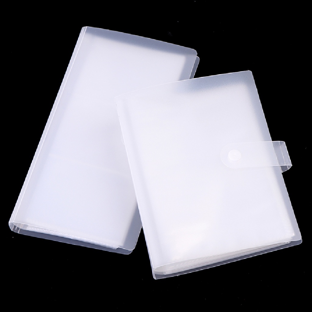 [prosperityus3] 80/168 Slots Nail Sticker Empty Storage Book Holder Case Photo Album With Button [new]