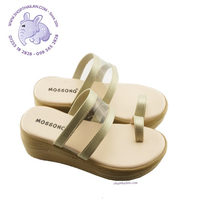 Dép thời trang nữ đế xuồng Mossono Thailand -- CL5W