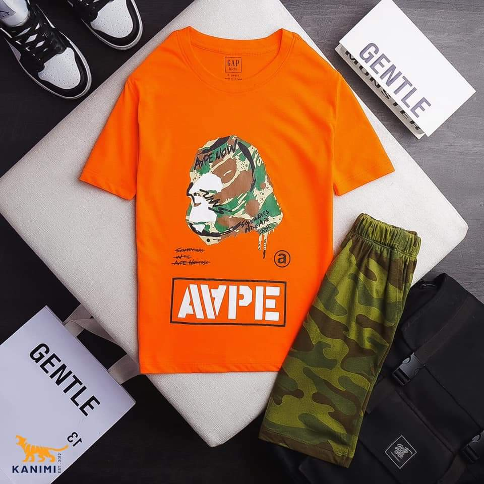 Bộ Cộc Tay GAP KID Bé Trai Vnxk | BigBuy360 - bigbuy360.vn