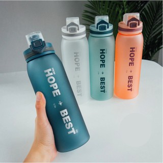 Bình Nước Thể Thao Cao Cấp Bình Nước Gym Tritan HOPE BEST 900ml PK19