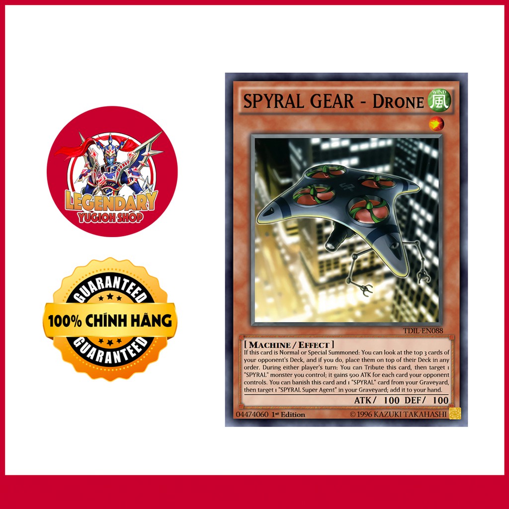 [EN-JP][Thẻ Bài Yugioh Chính Hãng] Spyral Gear - Drone